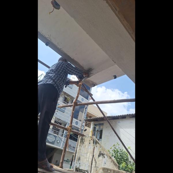 Grill Roofing Work in Woraiyur Site