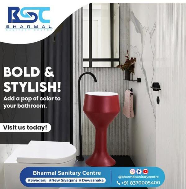 Add a pop of color and modern elegance to your bat