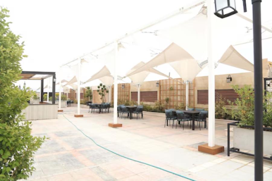 Outdoor dining spaces often attract more visitors,