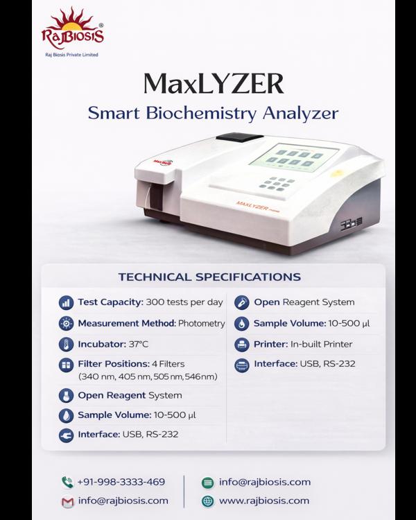 Semi-Automatic Biochemistry Analyzer 