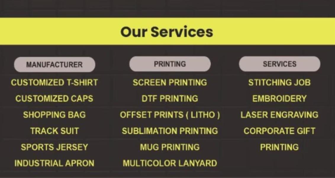 Our Services

MANUFACTURER- CU