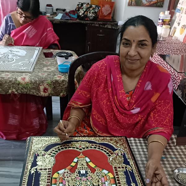 Tanjore painting venkates