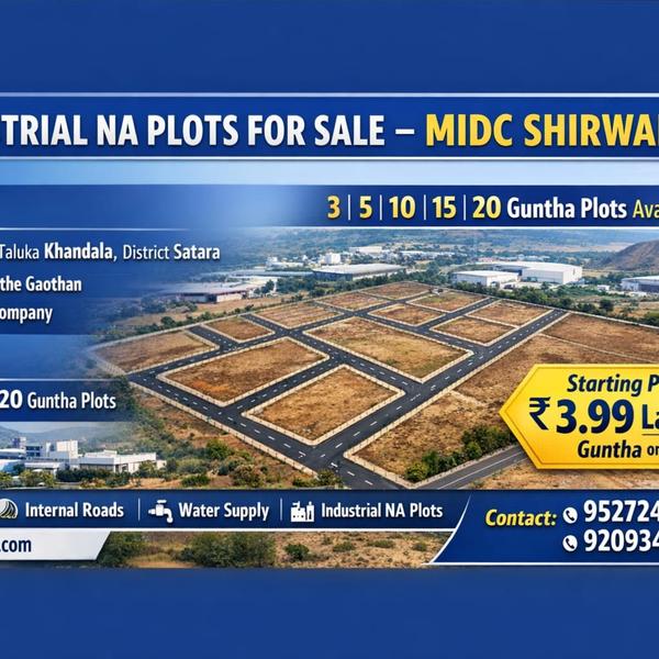 🏭 INDUSTRIAL NA PLOTS FOR SAL
