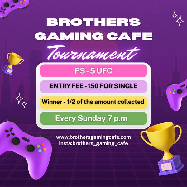 Playstation center near Pallavaram. Brothers Gamin