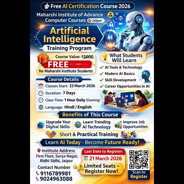 🚀 Free AI Certification 