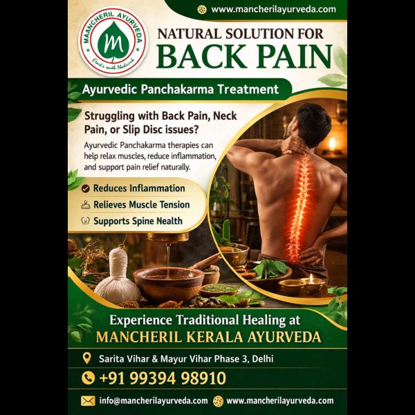 Ayurvedic Treatment for Back Pain