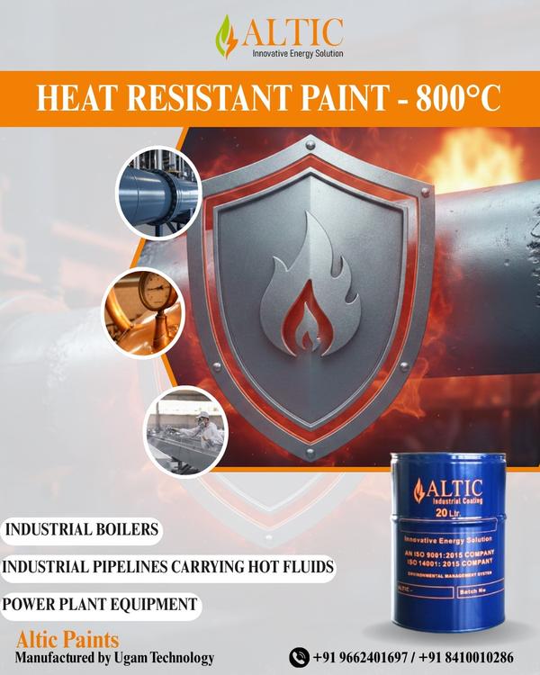 HEAT RESISTANT PAINT – 800°C