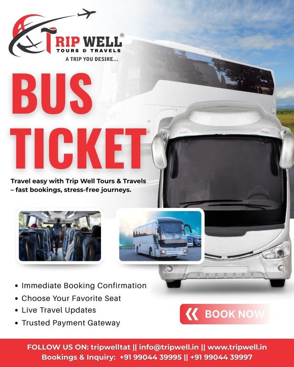 🚌 Book Your Bus Tickets Easil