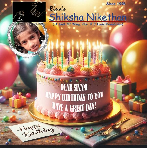 Wishing Sivani a very hap