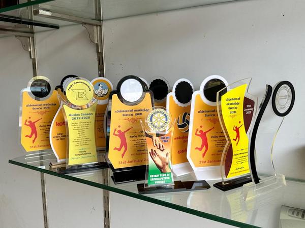 We offer a large selection of trophies for differe