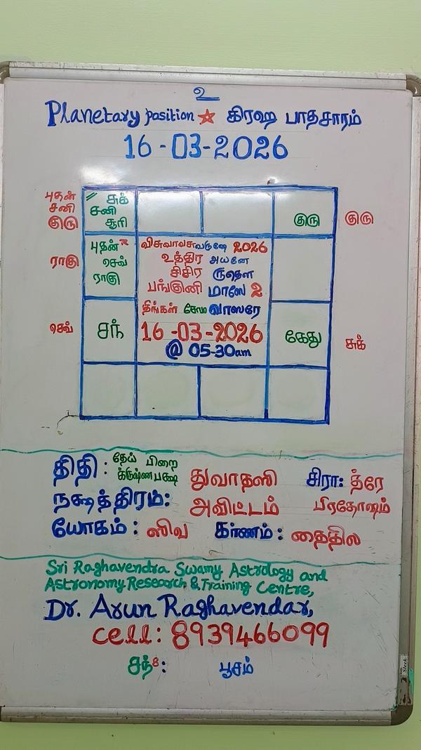 panchangam 2026 march 16
