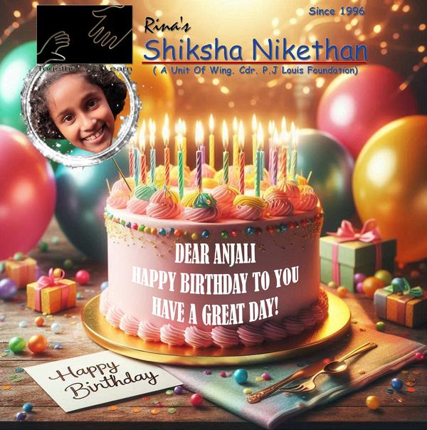 WISHING ANJALI A VERY HAP