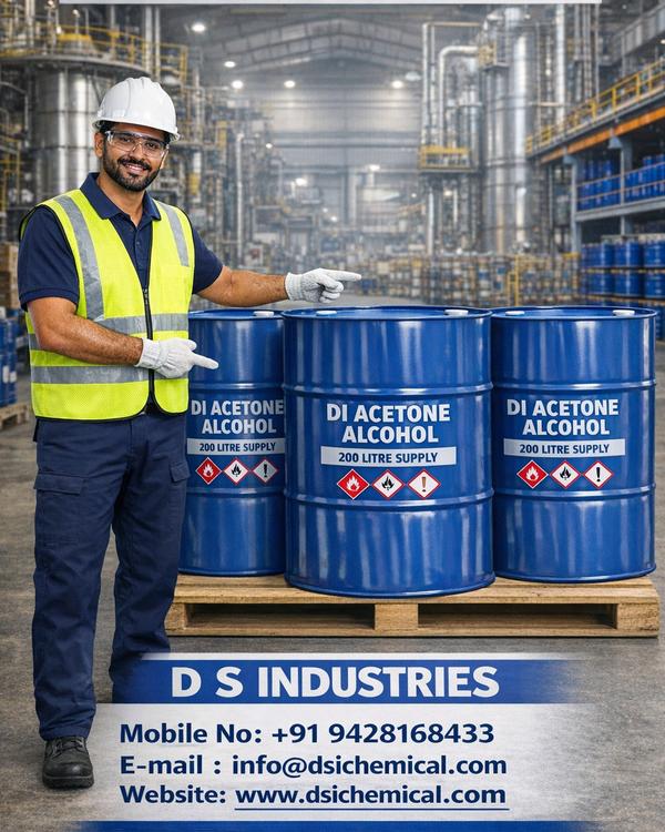 Di Acetone Alcohol (DAA) We Leading D S INDUSTRIES