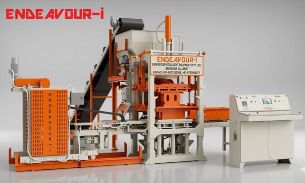 Automatic Hydraulic Vibro Compacting Cement Brick