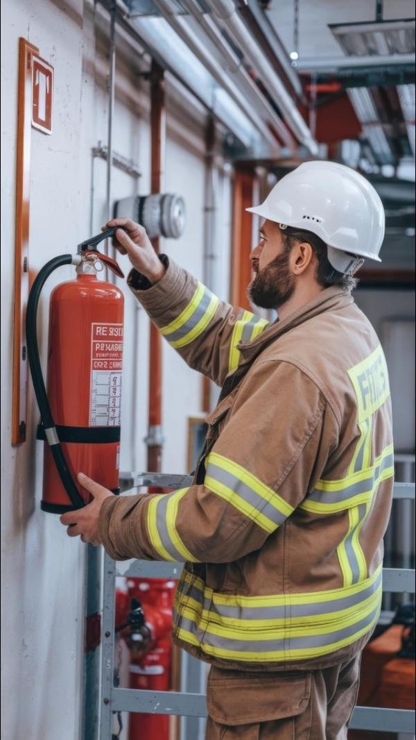 A fire extinguisher is one of 