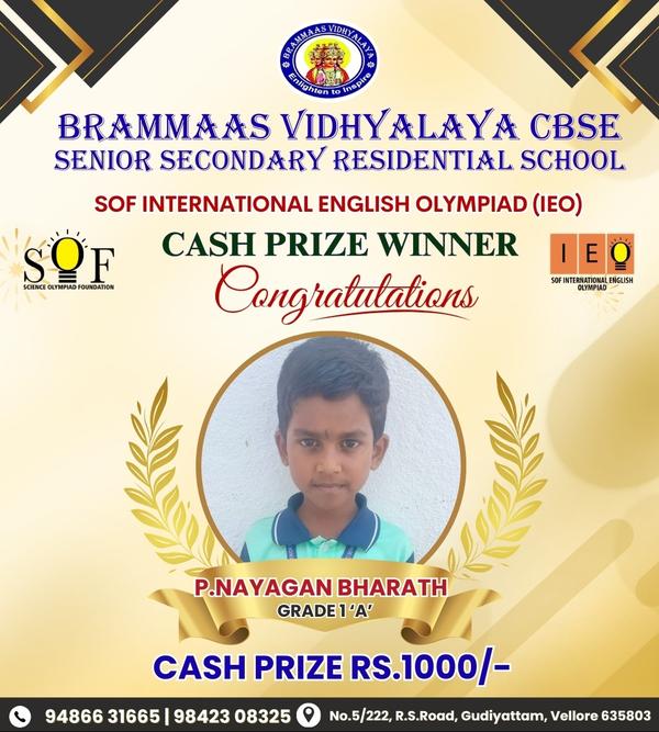 Hearty congratulations to