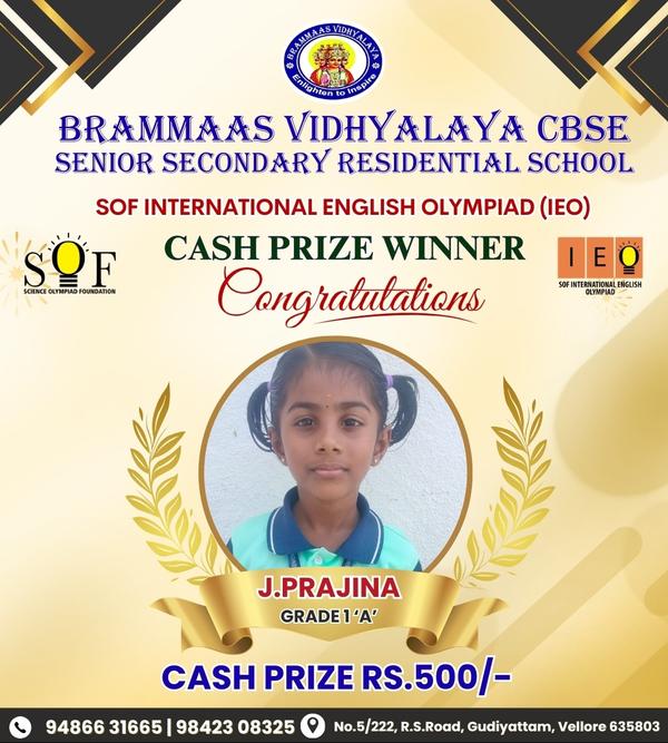 🏆 Proud Moment for Our S