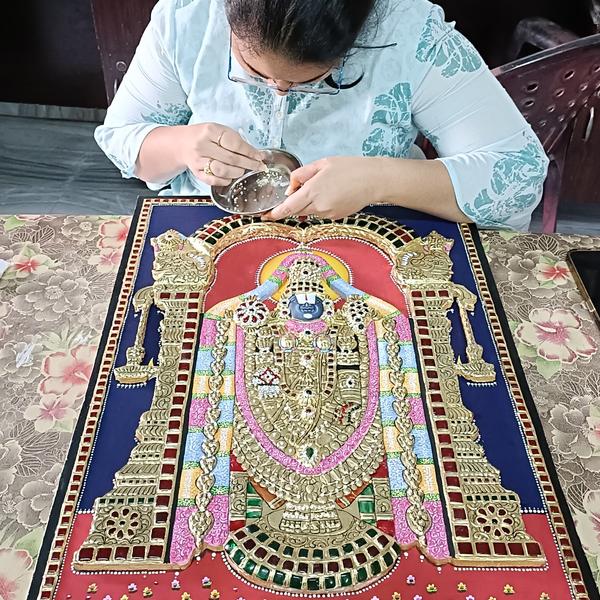 Tanjore painting classes 
