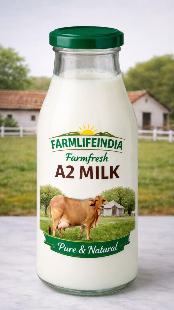 Glass Milk Bottle 1000 ML