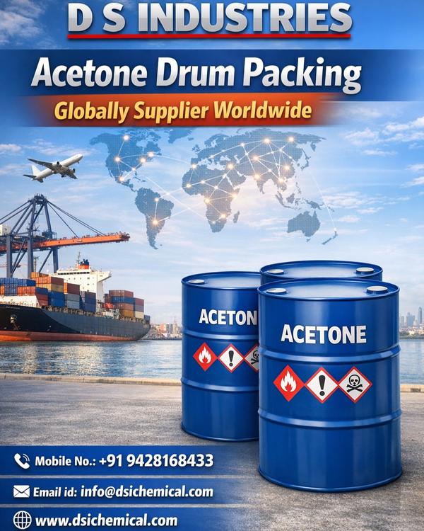 ACETONE We Leading D S INDUSTRIES Best Quality Ace