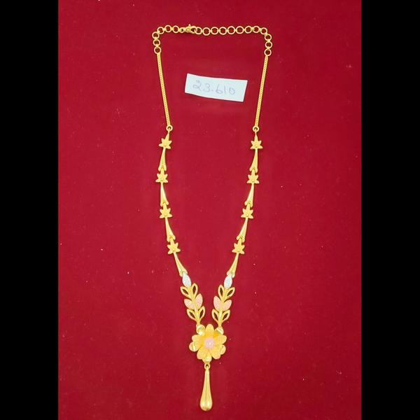 Gold chains, rings, and bangle