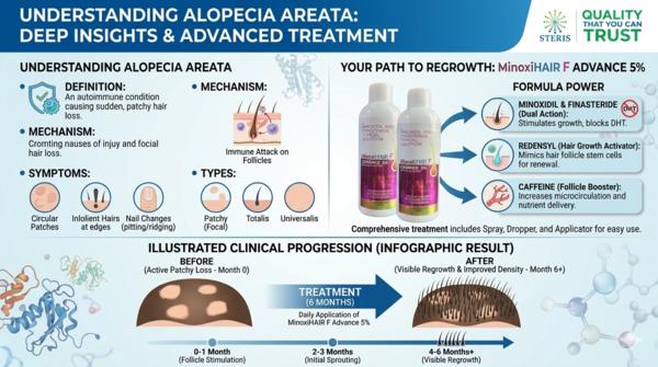 Alopecia Areata: Causes, Symptoms, Treatment & Pro
