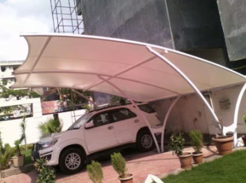 Car parking tensile sheds have