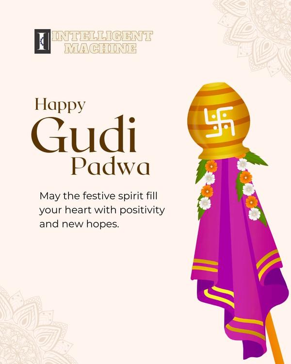 🌼 Happy Gudi Padwa! 🌼Wishing you a year filled 