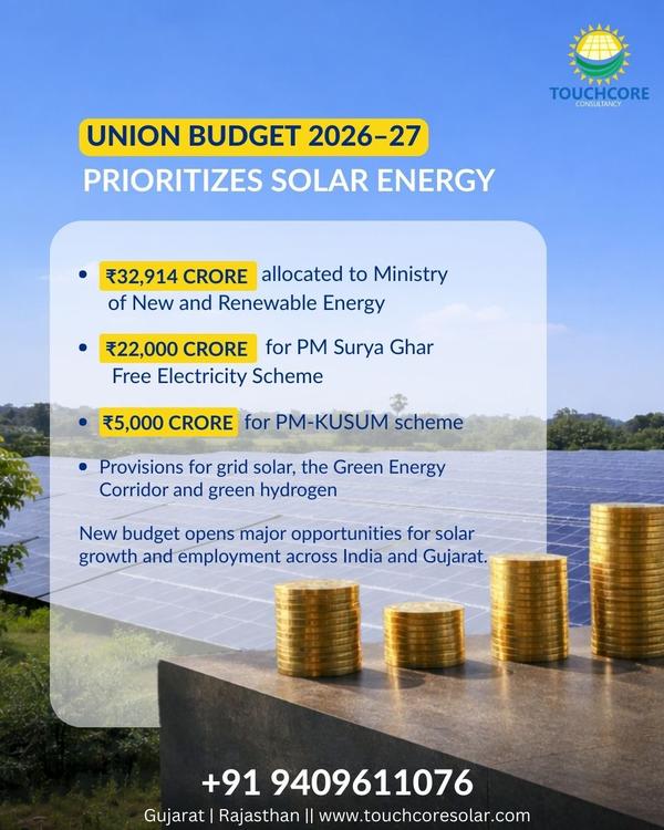Budget 2026-27: Major Solar In