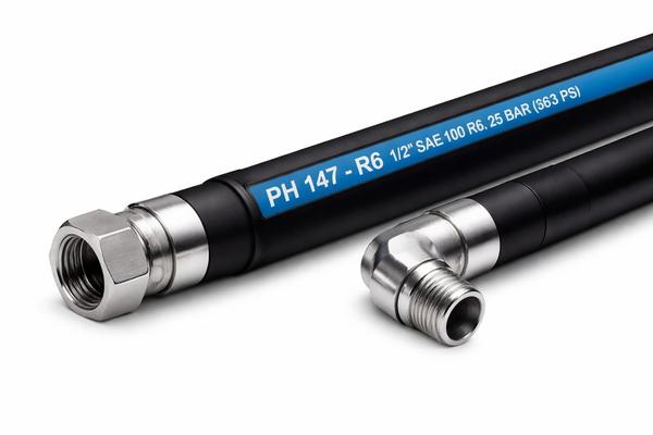 The PH 147 – R6 hydraulic hose is a high-quality, 