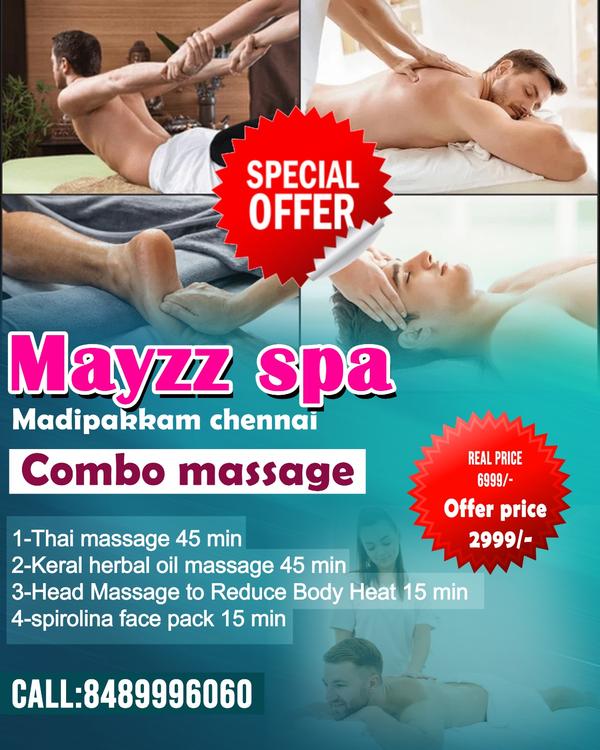 mayzz spa combo massage Mayzz spa velach