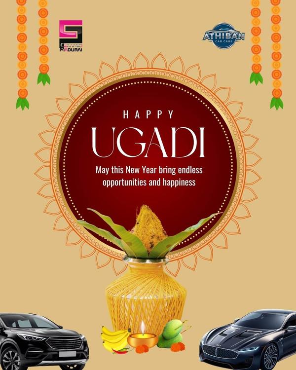 Ugadi marks the beginning of a