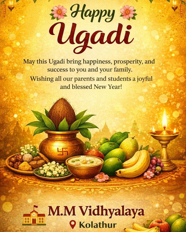 🌸✨ Happy Ugadhi Wishes ✨🌸 M.