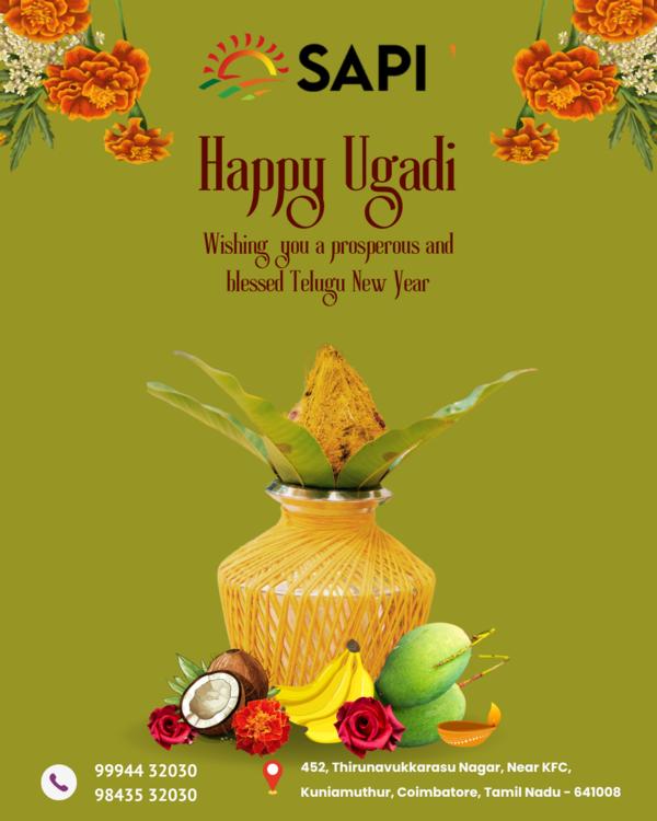 May this Telugu New Year bring prosperity, happi