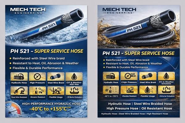 PH 521 – Super Service Hydraulic HoseThe PH 521 