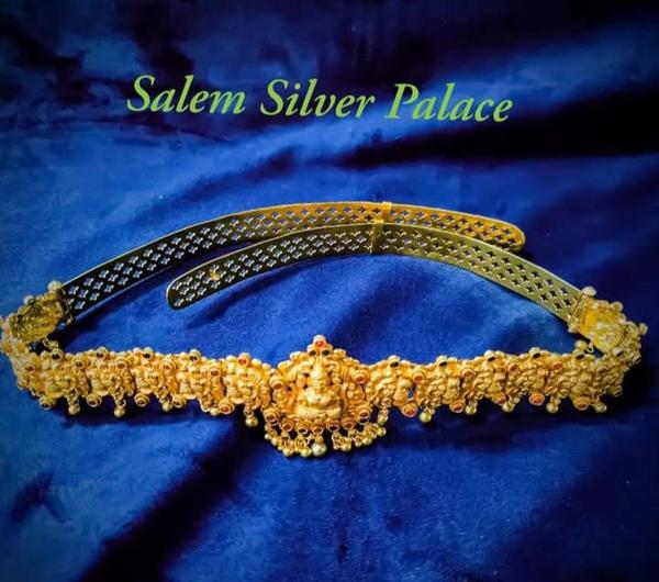 Gold Plated Silver Hip BeltLakshmi Nagas Velli O