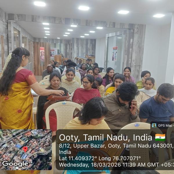 At our Nilgiri institutio