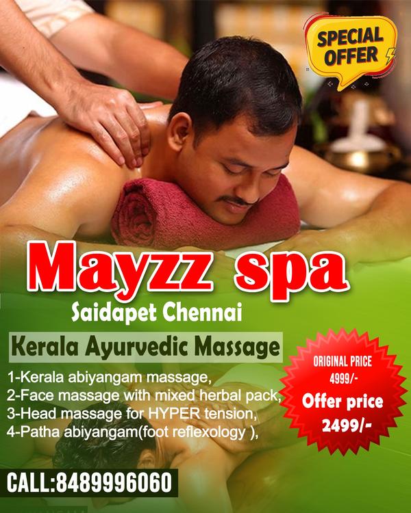 Mayzz spa velachery chennai, Offer for k