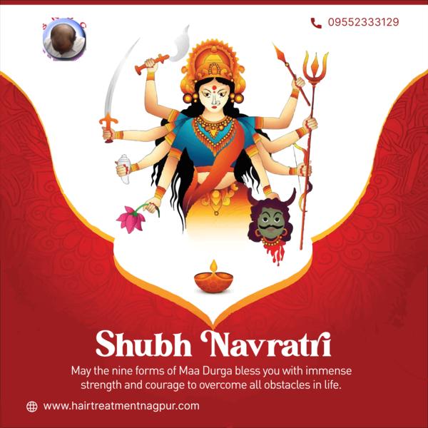 🌸🪔 Shubh Navratri! May Maa Durga bless