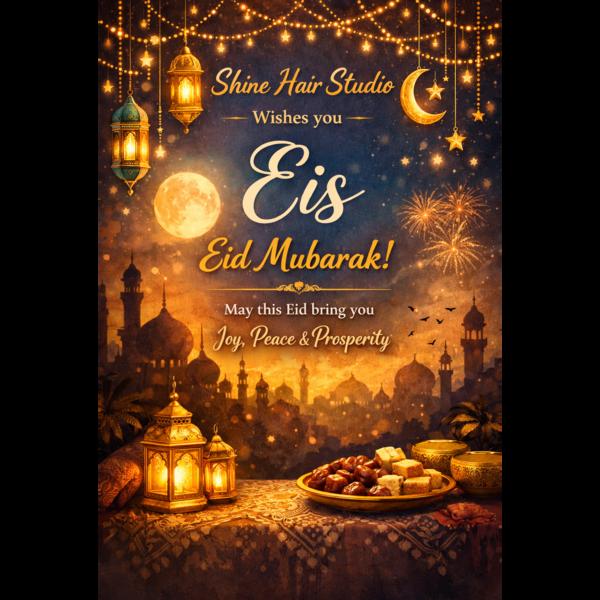 Shine Hair Studio wishes you and your fa