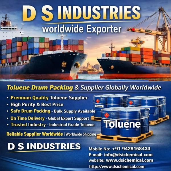 TOLUENE We Leading D S INDUSTRIES Best Quality Tol