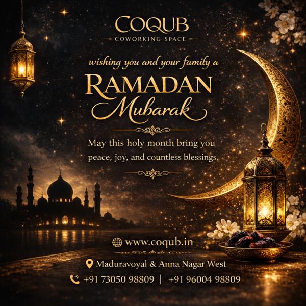 May this holy month bring you 