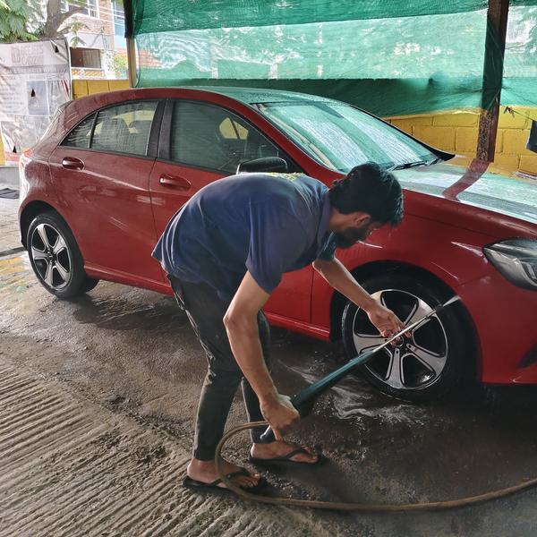 Car Water Wash Foam Wash, Poli