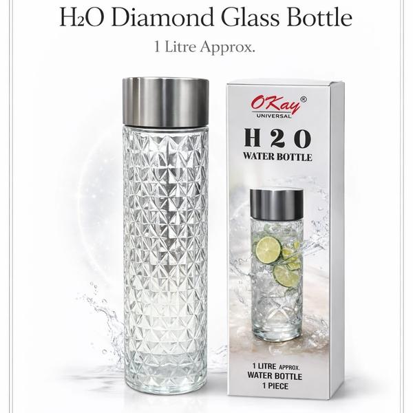 H.N.G. Milk Glass Bottles