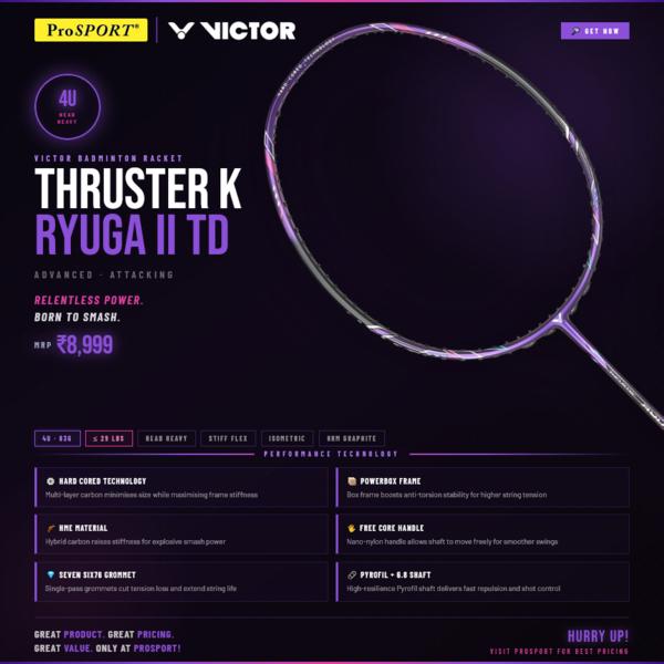 Unleash the Dragon’s Fury with the Victor Thruster