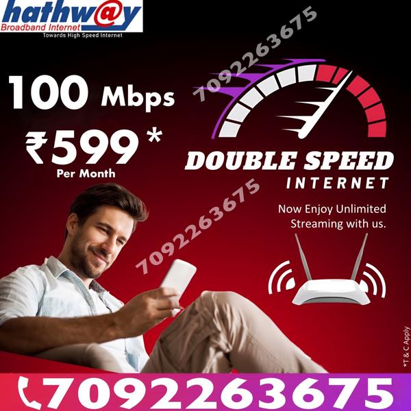 Hathway Fiber New Internet Con