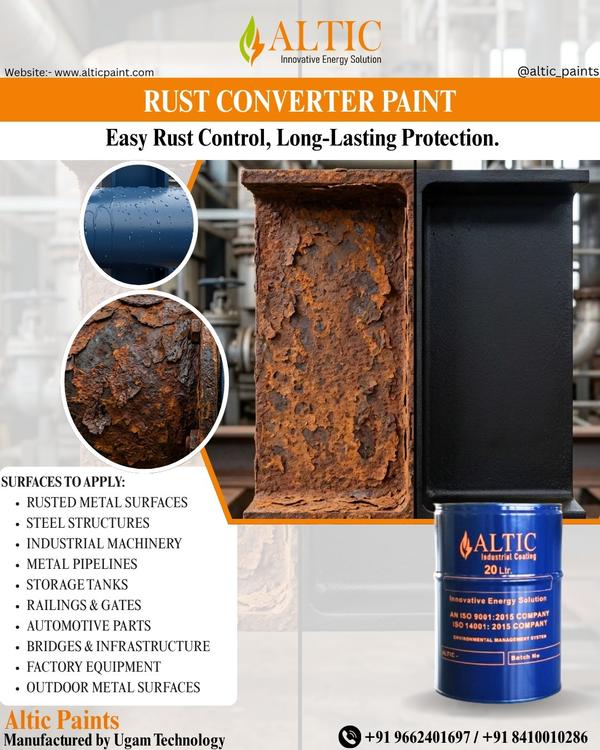 Rust Converter PaintA specialized coating design