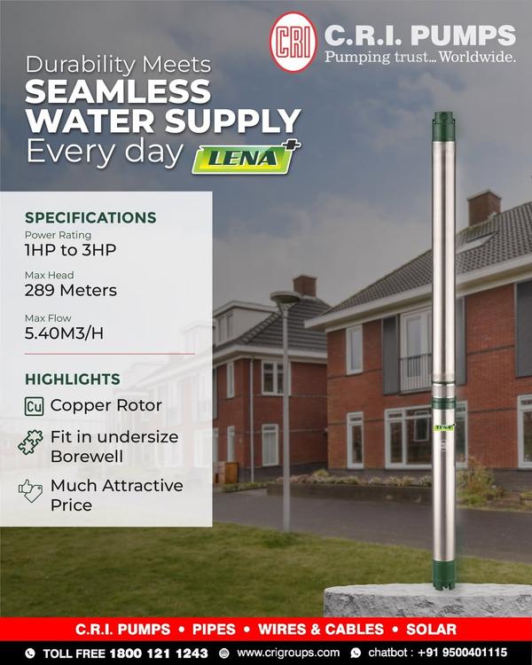 #NESSAENTERPRISES_CRIPUMPS 9043677099 #CRIPUMPS 90