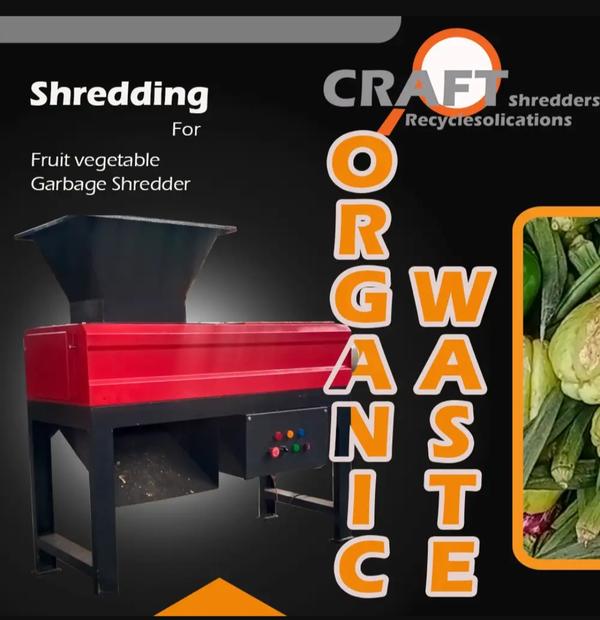 MSW Shredder/ RDF Shredder CRAFT CDH - 415 Municip