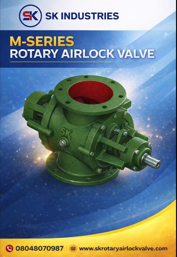 M-Series Rotary Airlock Valves from SK Industries 